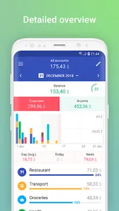 1Money: expense tracker budget screenshot 2