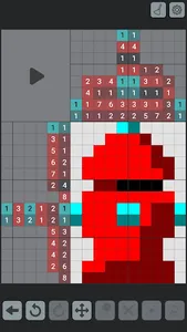 Color Nonograms JCross screenshot 0