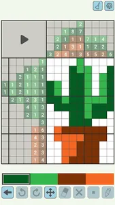 Color Nonograms JCross screenshot 1