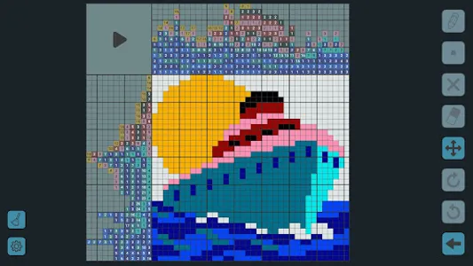 Color Nonograms JCross screenshot 15