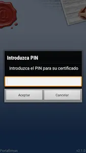 Portafirmas screenshot 2