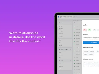 Power Thesaurus screenshot 11