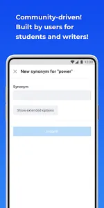Power Thesaurus screenshot 2