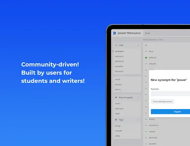 Power Thesaurus screenshot 6
