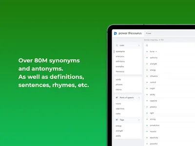 Power Thesaurus screenshot 9