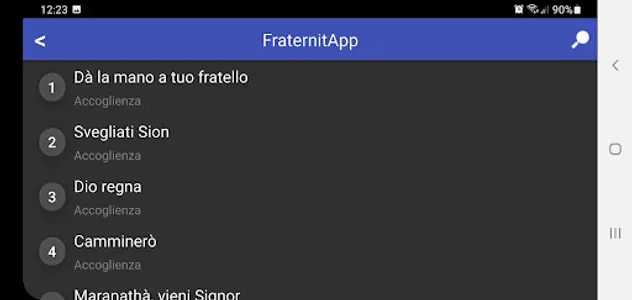 FraternitaSFApp screenshot 3