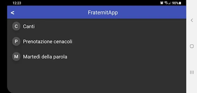 FraternitaSFApp screenshot 7