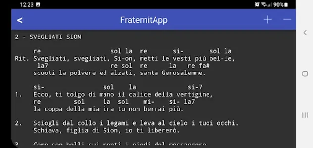 FraternitaSFApp screenshot 8