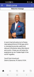 Rotary District 9104 screenshot 0