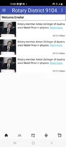 Rotary District 9104 screenshot 1