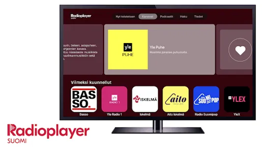 Radioplayer for TV screenshot 0
