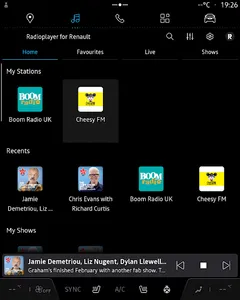 Radioplayer for Renault screenshot 0