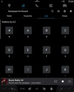 Radioplayer for Renault screenshot 2
