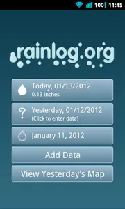 Rainlog Data Logging Tool screenshot 0