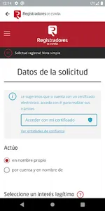 Registradores de España screenshot 4