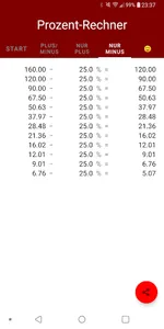 Einfacher Prozent-Rechner screenshot 3