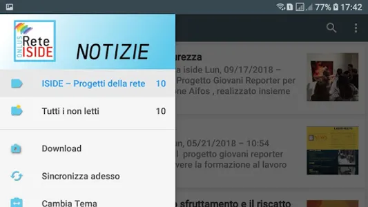Rete Iside onlus (Notizie) screenshot 4