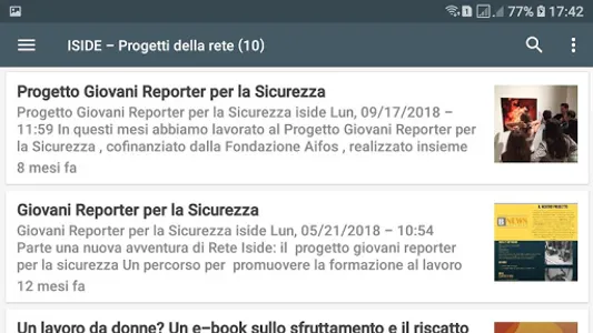 Rete Iside onlus (Notizie) screenshot 5