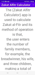 Zakat Alfitr Calculator screenshot 4