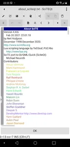 SciteQt Text Editor screenshot 4