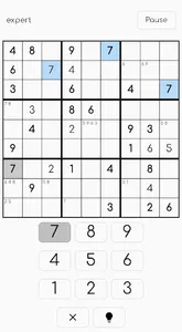 Sudoku screenshot 1