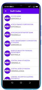 Nigeria Bank Codes screenshot 4