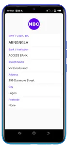 Nigeria Bank Codes screenshot 5