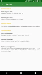 andOTP - OTP Authenticator screenshot 2