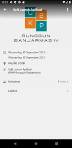 GBKP Runggun Banjarmasin screenshot 2