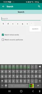 Fali Kangou Dictionary screenshot 2
