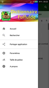 Dictionnaire Fulfulde screenshot 1
