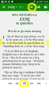 Sisaala Bible with English screenshot 0