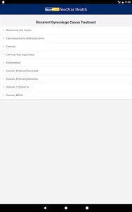 Recurrent Gynecologic Cancer screenshot 6