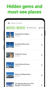 Astana Tour Guide:SmartGuide screenshot 2