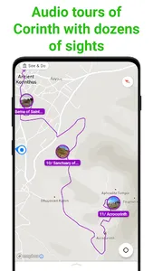Corinth Tour Guide:SmartGuide screenshot 0