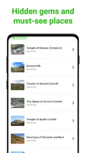 Corinth Tour Guide:SmartGuide screenshot 2