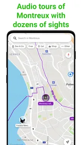 Montreux Tour Guide:SmartGuide screenshot 0