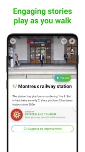 Montreux Tour Guide:SmartGuide screenshot 1