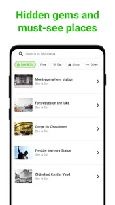 Montreux Tour Guide:SmartGuide screenshot 2