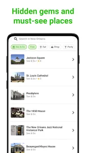 New Orleans SmartGuide screenshot 1