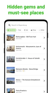 Regensburg SmartGuide screenshot 2