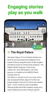 Turin Tour Guide:SmartGuide screenshot 1