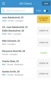 Malawi HIS (eRegister) App screenshot 0