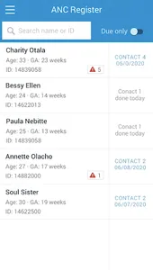 Malawi HIS (eRegister) App screenshot 2