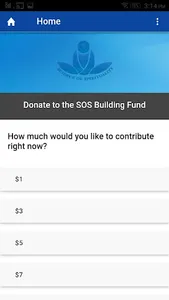 SOS Building Fund Donation screenshot 2