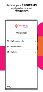 Spectrum Health Home Exercises screenshot 1