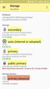 Semantikos-WordNet screenshot 7