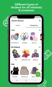 Sticker Market screenshot 1