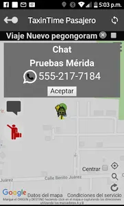 Pasajero TaxinTime screenshot 3