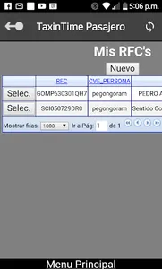 Pasajero TaxinTime screenshot 7